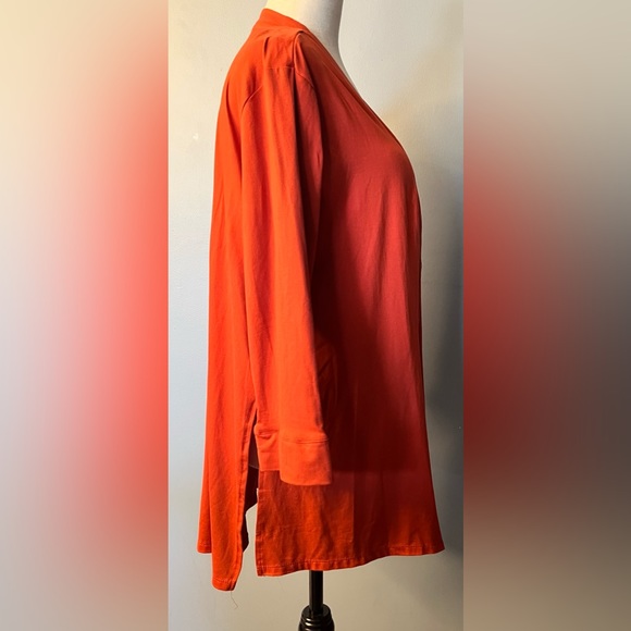 Cuddle Duds Crimson Colored Cardigan as Comfy as can Bee!! - Picture 6 of 10